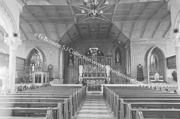 INTERIOR OF PARISH CHURCH